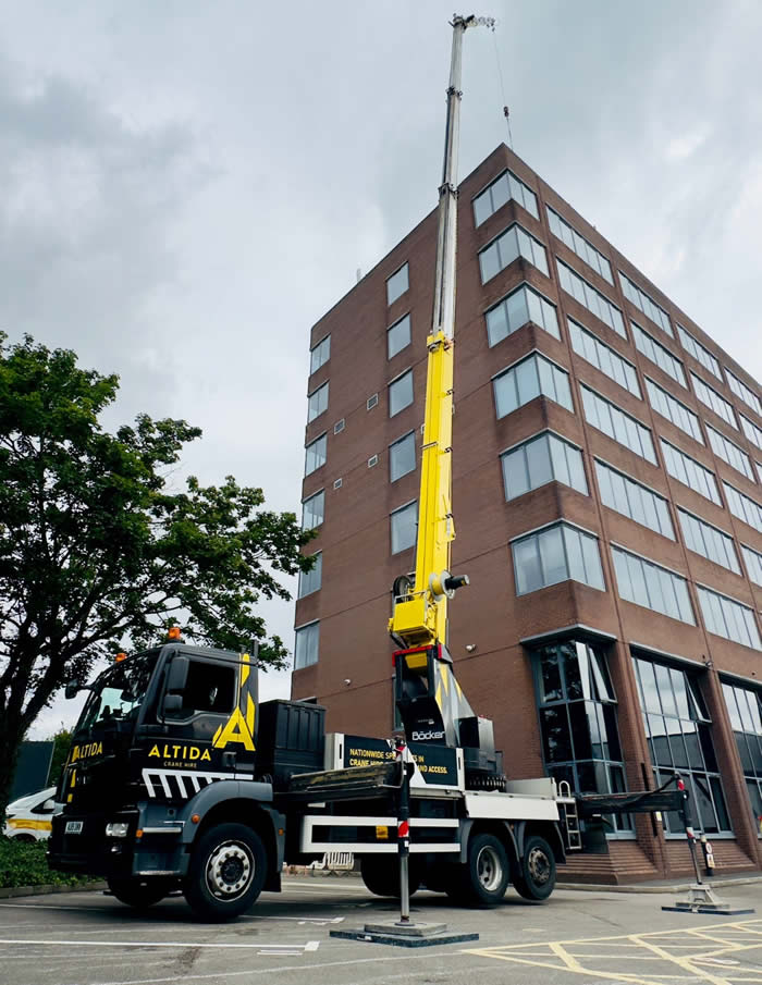 An Altida Böcker crane