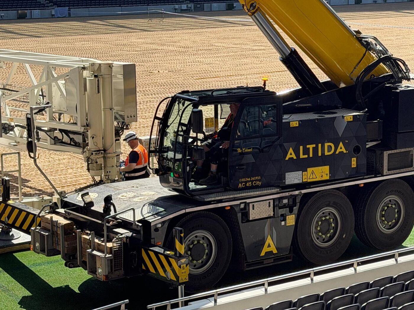 Altida's contract lift and transport at Tottenham Hotspur Stadium — photo 4 of 29