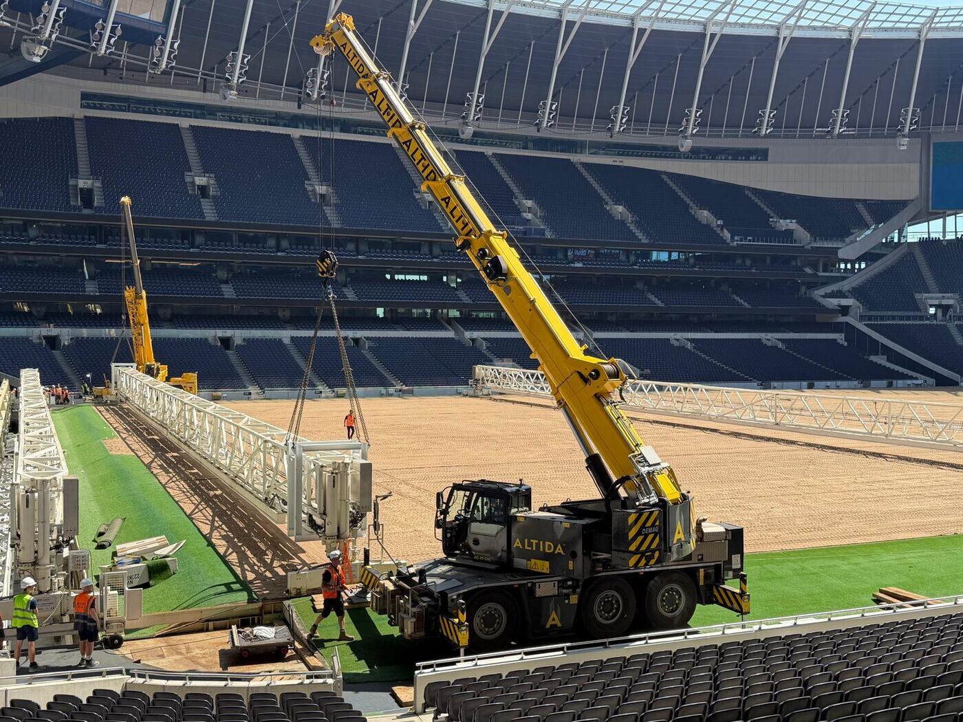 Altida's contract lift and transport at Tottenham Hotspur Stadium — photo 12 of 29